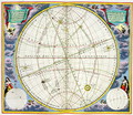 Map Charting the Movement of the Earth and Planets, from 