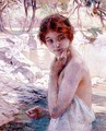 Girl by a Stream - Paul Chabas