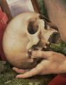 St. Jerome (detail of the skull) - Cesare da Sesto