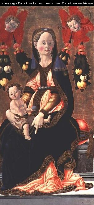 Madonna and Child, c.1450 - Giovanni di Francesco del Cervelliera