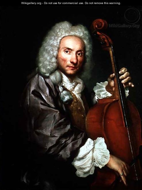 Cello player, c.1745-50 - Giacomo Ceruti (Il Pitocchetto)