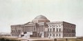 Washington, The Capitol, from 'Le Costume Ancien et Moderne' 1820 - G. Castellini