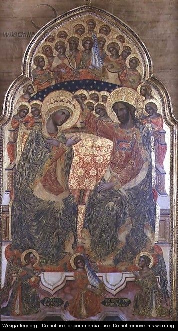 Coronation of the Virgin, 1372 - Veneziano Caterino