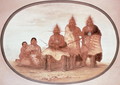 Pawnee Warriors, c.1832 - George Catlin