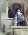 Sir Thomas Wentworth (afterwards Earl of Strafford) and John Pym at Greenwich, 1628 - George Cattermole