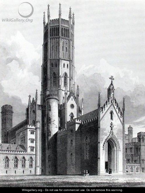 Fonthill Abbey from the north-west, 
