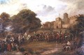 Visit of James I to Houghton Tower, 1617 - George Cattermole