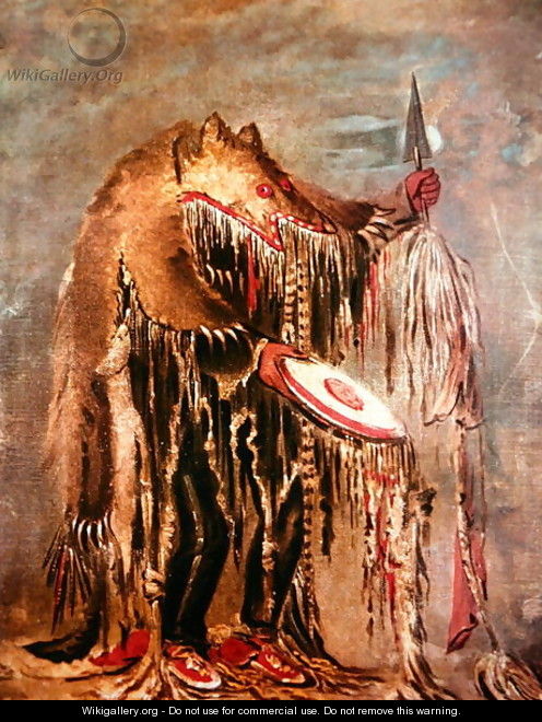 The White Buffalo, c.1840 - George Catlin