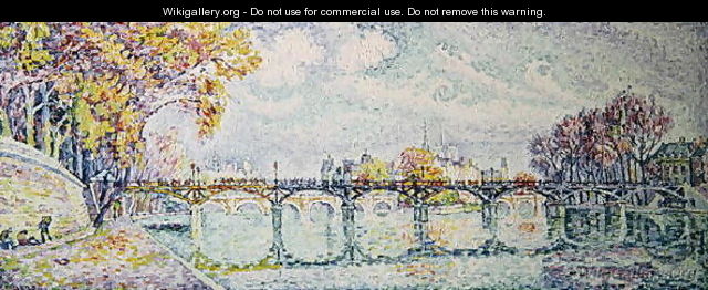 The Pont des Arts, 1928 - Paul Signac