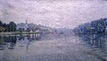 View of the Seine at Herblay, 1889 - Paul Signac