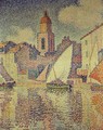 The Clocktower at St. Tropez, 1896 - Paul Signac