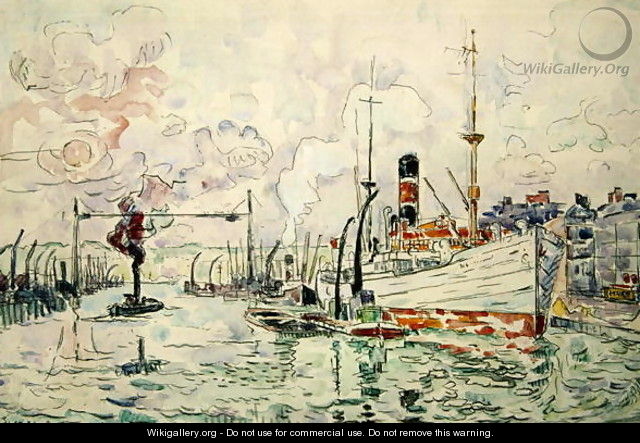 Rouen, 1924 - Paul Signac