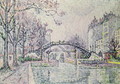 The Canal Saint-Martin, 1933 - Paul Signac