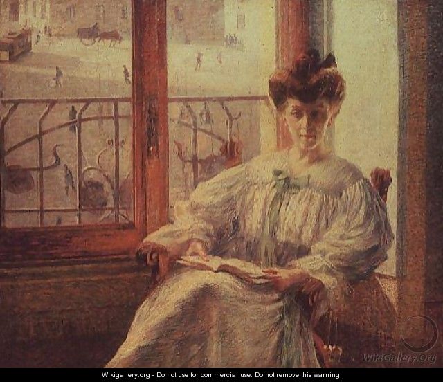 La Signora Massimino, 1908 - Umberto Boccioni