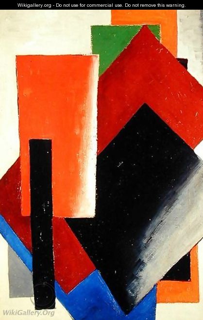 Architectonic Composition, 1918 - Lyubov Popova