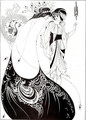 The Peacock Skirt, illustration for the English edition of `Salome