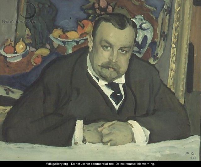 Portrait of I. Morosov, 1910 - Valentin Aleksandrovich Serov