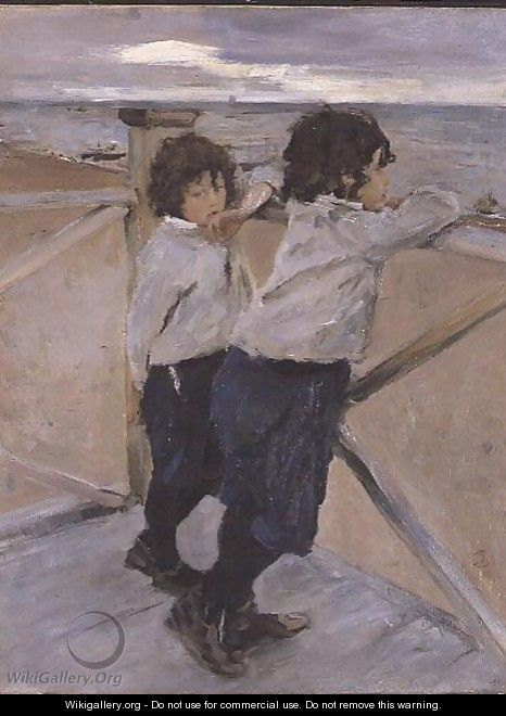 Two Boys, 1899 - Valentin Aleksandrovich Serov
