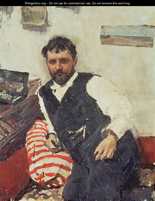 Portrait of Konstantin Korovin (1861-1939), 1891 - Valentin Aleksandrovich Serov