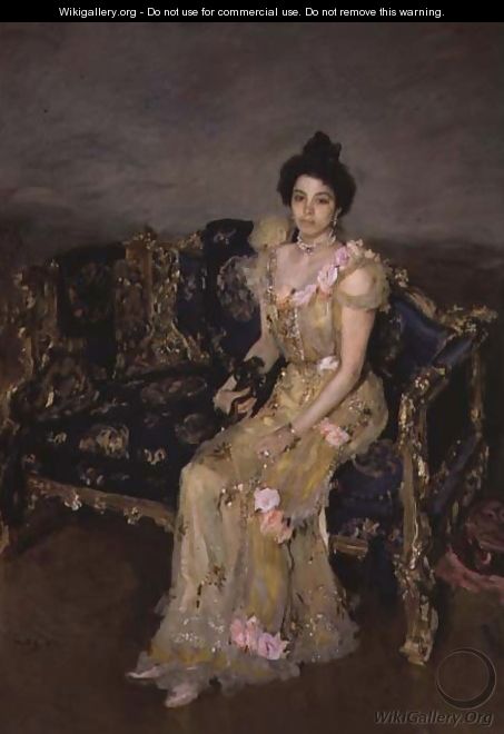 Portrait of Sofia Mikhailovna Botkina, 1899 - Valentin Aleksandrovich Serov