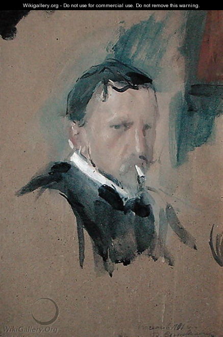 Self Portrait, 1901 - Valentin Aleksandrovich Serov