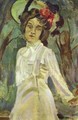 Portrait of Nadezhda Stanyukovich, 1903 - Viktor Elpidiforovich Borisov-Musatov