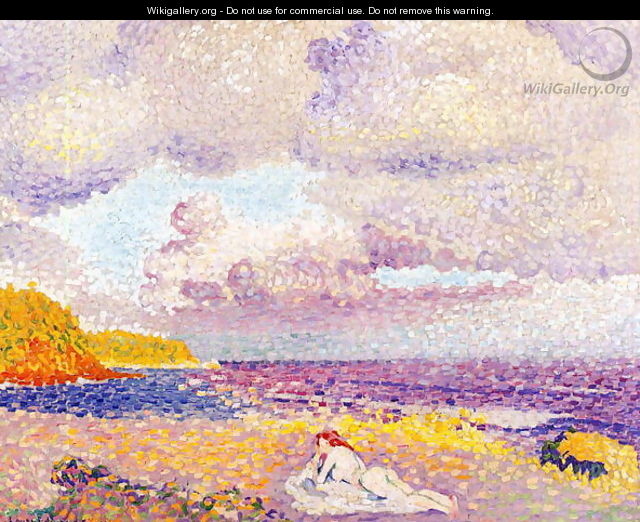 An Incoming Storm, 1907-08 - Henri Edmond Cross An Incoming Storm, 1907-08 - Henri Edmond Cross