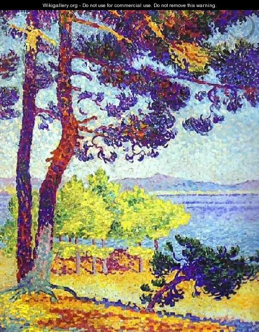 Afternoon at Pardigon, Var, 1907 - Henri Edmond Cross