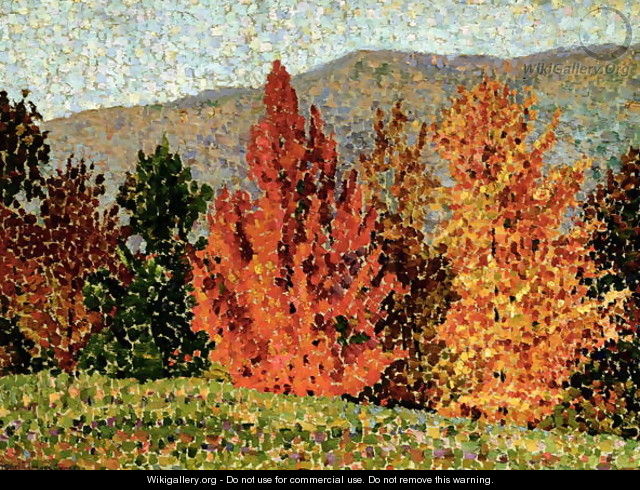Autumn Landscape, c.1903 - Henri Edmond Cross
