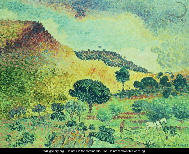 The Maures Mountains, 1906-07 - Henri Edmond Cross