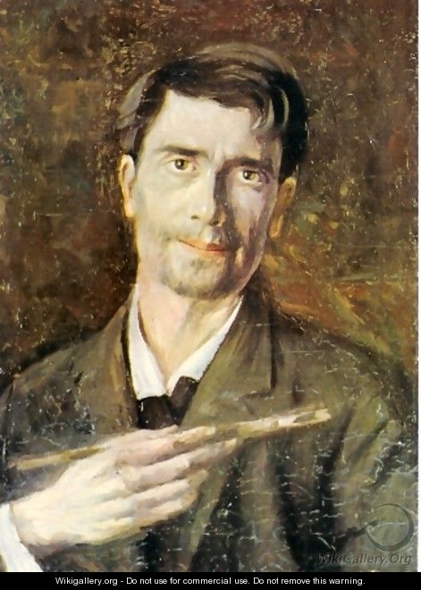 A Housepainter (self-portrait), 1907 - Stefan Luchian