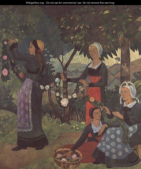 The Garland of Roses, c.1898 - Paul Serusier