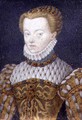 Elizabeth of Austria, Queen of France, c.1570 - (circle of) Clouet, Francois