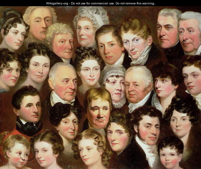 The Harvey Family of Norwich, c.1820 - Joseph Clover