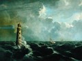 Seascape with Lighthouse - Charles Codman