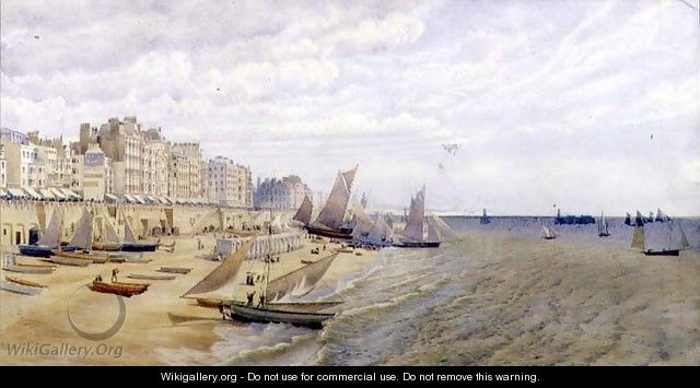 The Front, Brighton, c.1870 - Frederick Pepys Cockerell