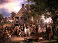 A Village Auction - Edwin Cockburn