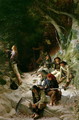 The Ambush - Charles Alexandre Coessin de la Fosse