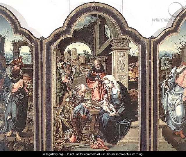 Adoration of the Magi - Pieter Coecke Van Aelst