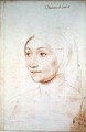 Jeanne de Crussol (c.1490-1545) c.1525 - (studio of) Clouet