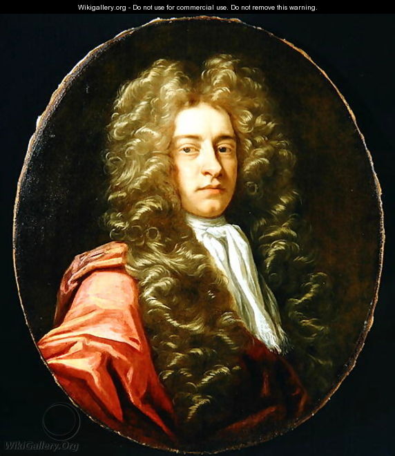 Portrait of Edward Radclyffe, 2nd Earl of Derwentwater - Johann Closterman