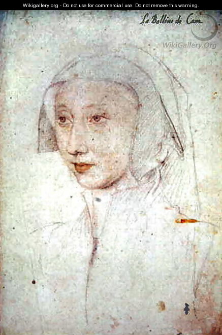 Aimee Mottier de La Fayette (1490-c.1565), femme de Francois de Silly, bailli de Caen, c.1523 - (studio of) Clouet