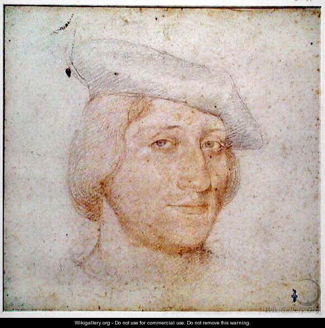 Portrait of a Lord, c.1520-30 - (studio of) Clouet