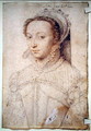 Marie de Gaignon (1520-68), c.1563 - (studio of) Clouet