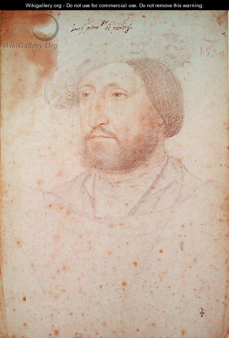 Louis of Cleves (1495-1545) Comte de Nevers, 1534 - (studio of) Clouet