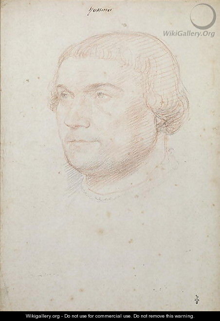 Desiderius Erasmus (1469-1536) of Rotterdam, c.1510 - (studio of) Clouet