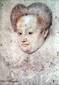 Portrait of an unknown lady, c.1593 - (studio of) Clouet