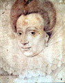 Portrait of an unknown lady, c.1595 - (studio of) Clouet