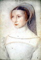 Unknown portrait of a young Lady, c.1540 - (studio of) Clouet