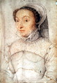 Francoise Robertet (1520-80), epouse de Jean Babou, seigneur de la Bourdaisiere, c.1560 - (studio of) Clouet